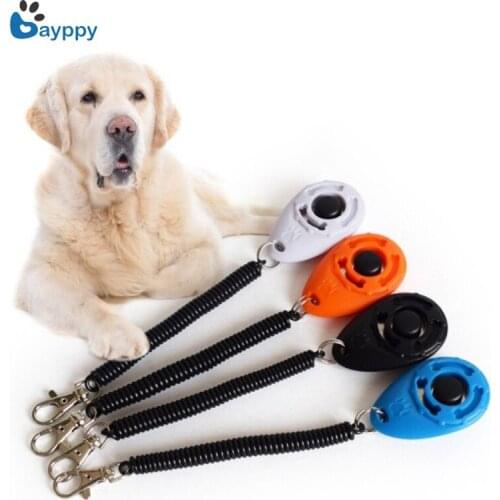 High Quality Dog Train Clicker for Trainer Pet Training Clicker Sound Training Tool Portable Pet Products