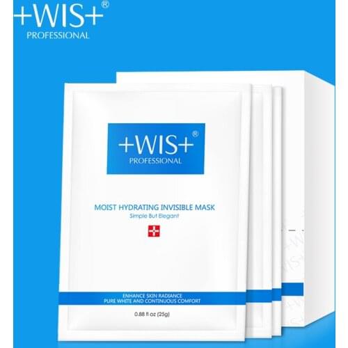 WIS Moist Hydrating Invisible Mask Oil Control Deep Moisturizing Natural Ance Care Brightening Skin Facial Sheet Masks