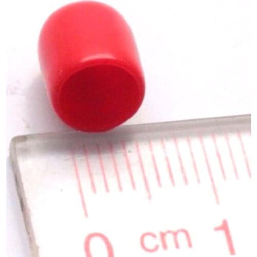 10pcs/lot Plastic covers Dust cap for SMA female RF connector red