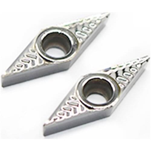 20pcs VCGT110304 AK H01 VCGT 110304 Aluminum cutter blade Insert Cutting Tool turning tool CNC Tools AL +TIN Alloy wood