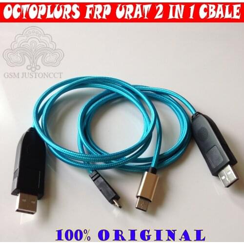 2020 original new Octoplus FRP USB UART 2 in 1 Cable( micro+type c ) EFT UART cable For FRP Dongle, EFT Dongle for samsung
