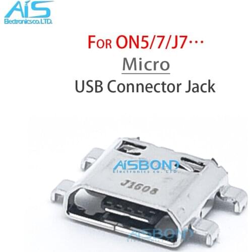 50Pcs Charger Micro USB Charging Port Dock Connector Socket For Samsung J5 Prime On5 G5700 J7 Prime On7 G6100 J2 Prime G532