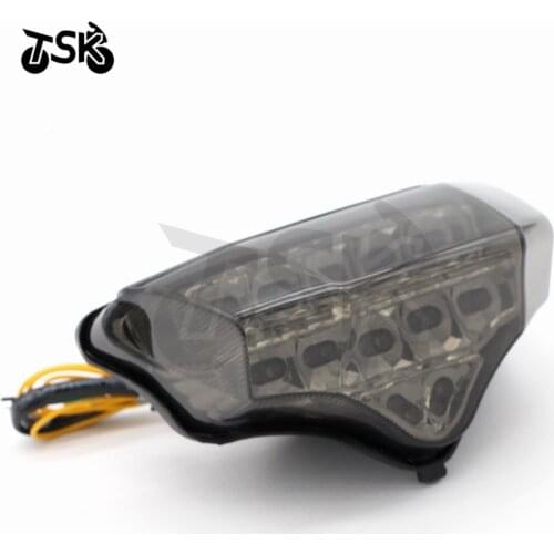 Motorcycler Accessories Integrated LED Tail Light Turn signal Blinker For YAMAHA FZ6 FAZER 2004 2005 2006 2007 2008