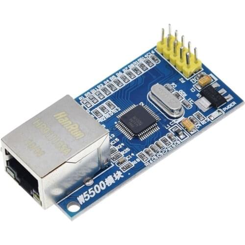 W5500 Ethernet network module hardware TCP / IP 51 / STM32 microcontroller program over W5100