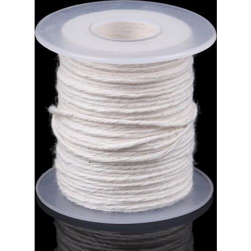 NEW White Cotton Candle Wick Cotton Candle Woven Wick for Candle DIY And Candle Making