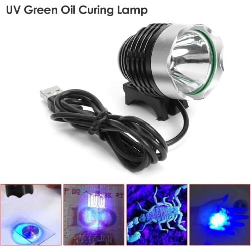K-338 USB UV Glue Curing Lamp Adhesive Green Oil Heating Purple Light Mobile Phone Circuit Motherboard Repair Tools
