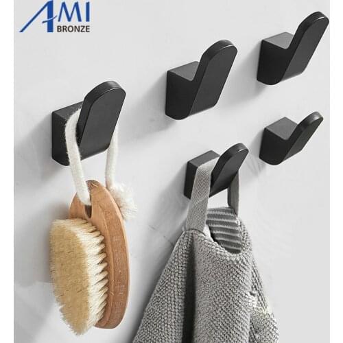 Space Aluminum Painted Hook Robe Hooks Clothes Hook Wall Mounted Clothes Hanger Door Hook