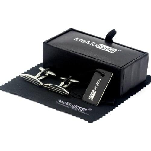 MeMolissa Display Box Cufflinks New Copper Cuff Links Female Figure Cufflinks Toilet Signs Cufflink Free Tag & Wipe Cloth