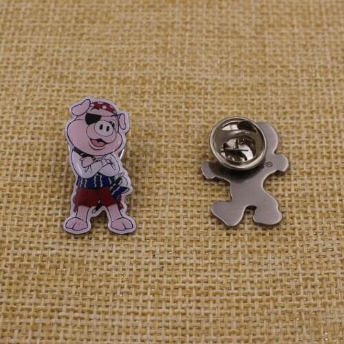 Cute little animal badges trend of stylish Epoxy badges