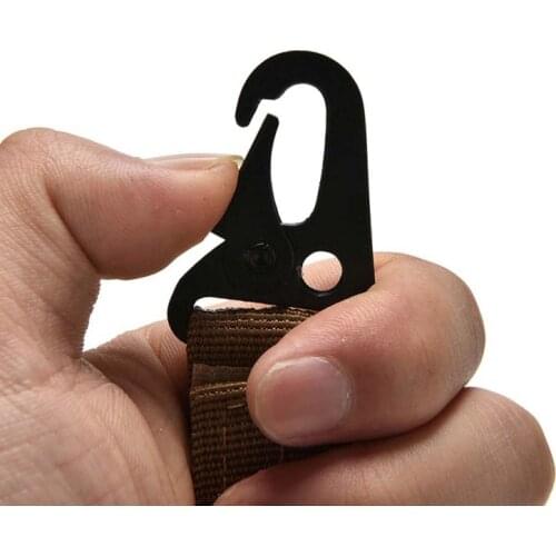 Multifunction Bag Hooks Mountaineering Buckle Nylon Webbing Backpack Hook Hanger Carabiner Kit Gear Survive Clasp new