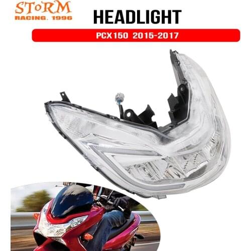 Motorcycle Head Light Headlamp For Honda PCX150 PCX 150 2015-2017 Street Bike