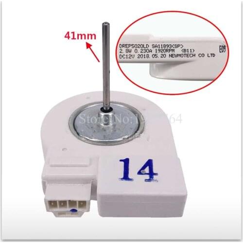 New for refrigerator Fan motor for refrigerator freezer motor DREP5020LD DC12V 2.8W