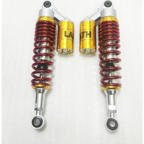 330mm 340mm Motorcycle Air Shock Absorber Rear Suspension for HONDA SUZUKI cx500 xjr400 GSX750 CB400 TRX250R 450R 400ER
