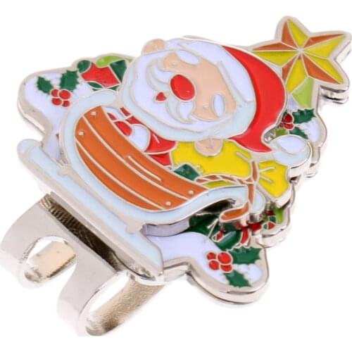 Pretty Magnetic Hat Clip Golf Mark Clip Onto Golf Cap Visor Gift for Golfer