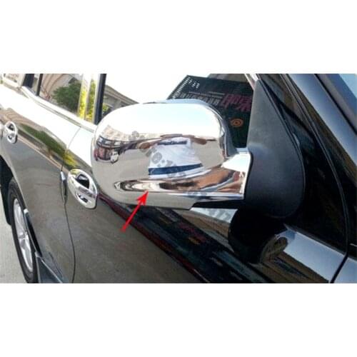 Car styling For 2006-2012 Hyundai Santa Fe ix45 ABS Chrome Rearview mirror cover Trim/Rearview mirror Decoration