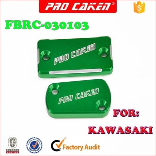 CNC rear front Brake Reservoir Cap Master Cylinder Cover for kawasaki kx 250 kx250f kx450f dirt bike offroad motocycle parts