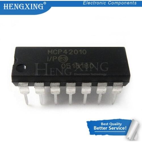 1pcs/lot MCP42010-I/P MCP42010 42010 DIP-14 In Stock