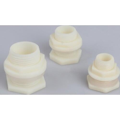 ABS ID 20mm 25mm 32mm Fish Connector Tank Drain Pipe Accessories Aquarium Joints Water Pipe Fittings 1pc