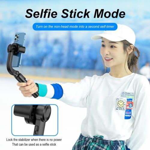 3 Axis Bluetooth Handheld Gimbal Stabilizer Mobile Phone Selfie Stick Holder for iphone Tripod Camera Phone Video Record Stand