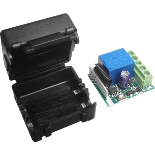 433Mhz Remote Control Switch for Light,Door, Garage Universal Remote AC 85V ~ 250V 110V 220V 2CH Relay Receiver and Controller