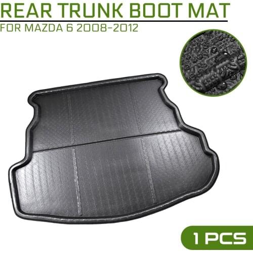 For Mazda 6 2008 2009 2010 2011 2012 Car Floor Mat Carpet Rear Trunk Anti-mud Cover
