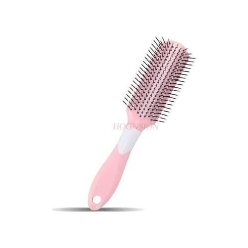 Household Ribs Comb Hairdressing Back Comb Mens Styling Comb Massage Comb Hair Comb Buckle Round Roller Comb Sale