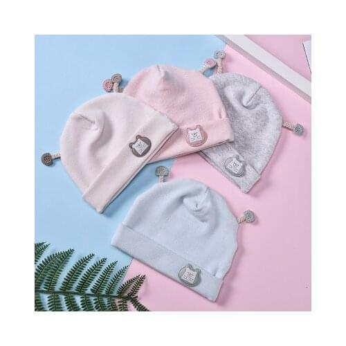 Baby Hats 0-6 Months Ifant New Born Kids Boys Girls Hats Spring Autumn Winter Caps Bonnet Enfant Hat For Children Baby