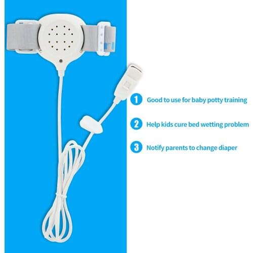 Arm Wear Bedwetting Alarm Baby Potty Training High sensitivity sensor detect With Sound Vibration for for baby older frail