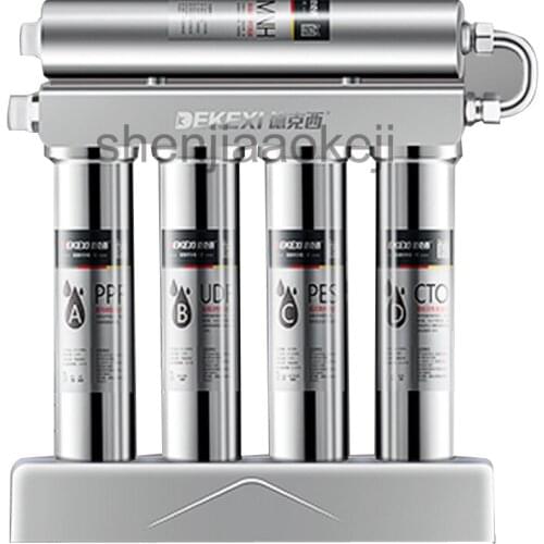 Stainless steel home drinking water purifier kitchen faucet filter high magnetic ultrafiltration water purifier