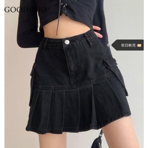 GOOHOJIO Women's Pleated Skirts