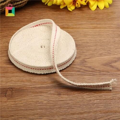 4.5 Meter Kerosene Lamp Wick Braided Cotton Wick Flat Cotton Oil Lamp Wick For Oil Lamp NEW