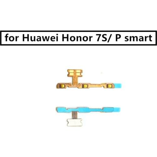 For huawei honor 7s Power Volume Side Key Button Flex Cable ON OFF Switch Flex Cable p smart Replacement Repair Parts
