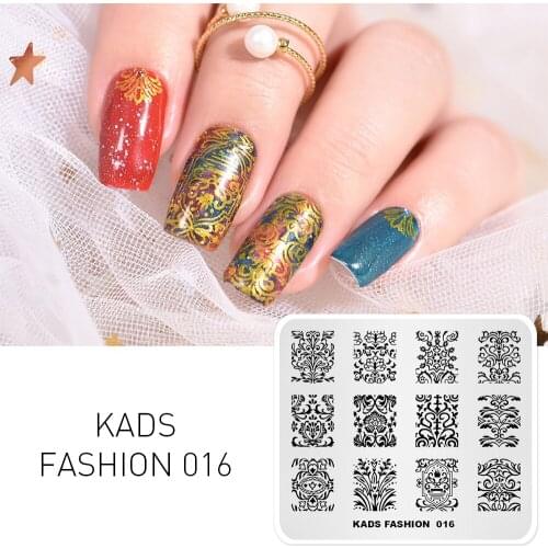 MISSGUOGUO Nail Stamping Plates Stencil for nails DIY Design Templates Stamping Nail Art Nail Stamper Print Tools