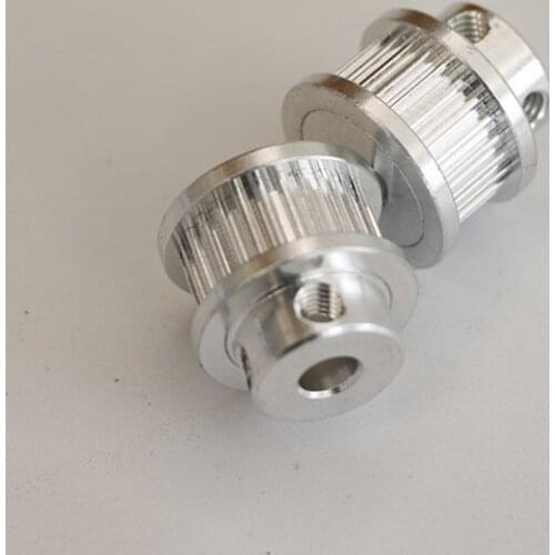 MXL 26 teeth Aluminum Alloy Timing Pulleys bore 5mm Synchronous wheel belt width 6mm CNC Engraving Machine Accessories