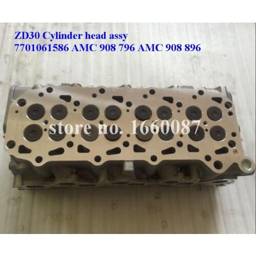 Complete ZD30 Cylinder Head Assy 7701061586 AMC 908 796 908 896 for Nissan Mascott 16V