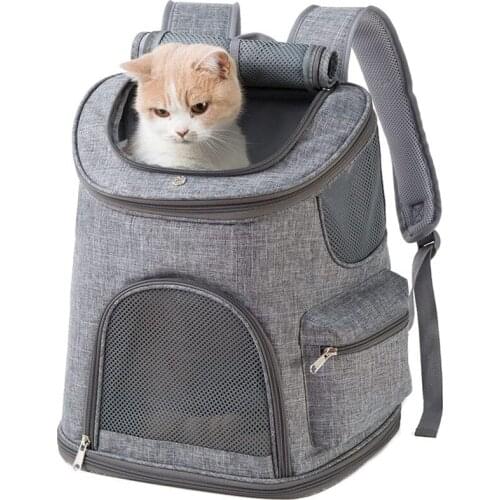 Pets Small Dog Backpack - Cat Backpack Airline Approved - Dog Carrier Backpack for Small Dogs, Puppy, Cats, Rabbits