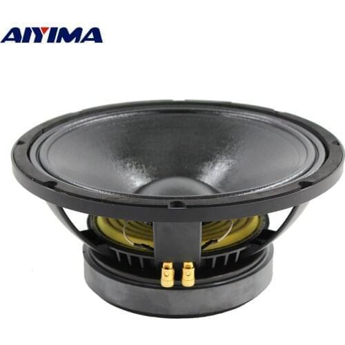 AIYIMA 12 Inch Subwoofer Audio Speaker 8 Ohm 600W High Power Woofer Bookshelf Loudspeaker for Sound System Home Theater AMP DIY