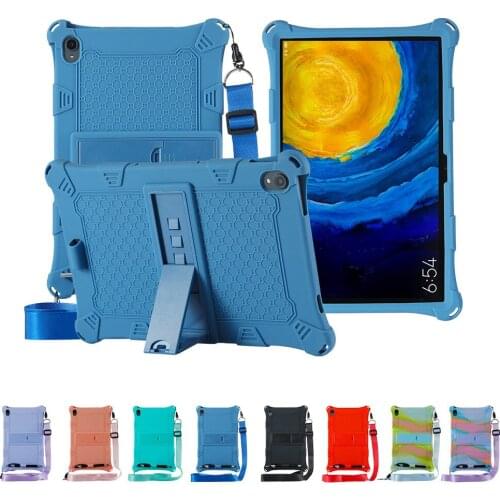 Silicone Case For Lenovo Tab P11 TB-J606F 11inch Shockproof Stand Tablet Cover For Lenovo Xiaoxin Pad P11 Soft Protct Fundas