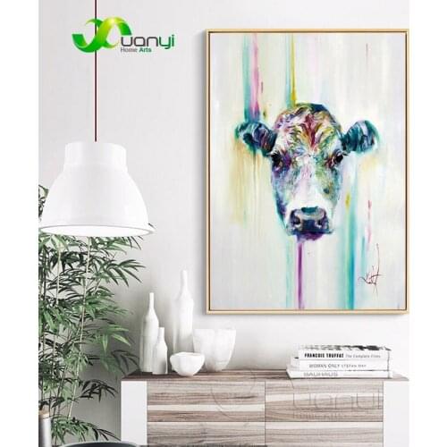 Nordic Animal Wall Art Canvas Painting Nodic Abstract Wall Decoraction Modular Pictures For Kids Room Home Art Poster Unframed