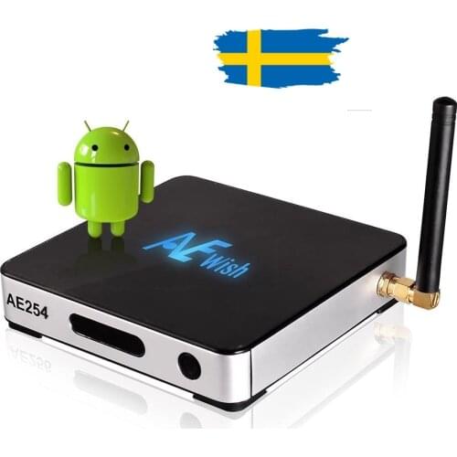 ANEWISH FULL HD 4K SMART ANDROID BOX SWEDEN