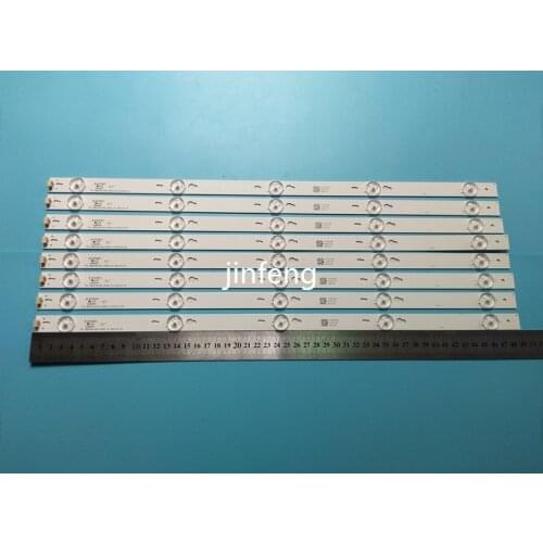 LED strip YHF-4C-LB4805-YHEX2 T0T-48D2700-8X5-3030C-V3 for TCL 48'' TV L48E5000-3D 48FS3750TAAA L48A558V B48A558U B48U828U