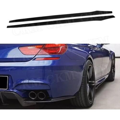 Carbon Fiber Side Skirts Bumper Aprons Kits for BMW F06 F12 F13 640i 640d 650i M6 2011-2016 Car Styling