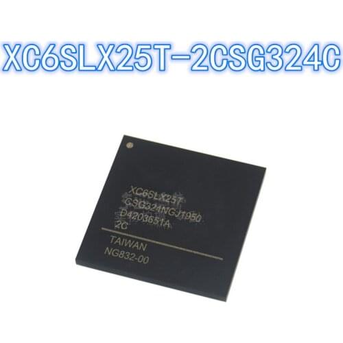 1PCS Original XC6SLX25T-2CSG324C BGA-324 XC6SLX25T BGA324 Embedded-FPGA Field Programmable Gate Array