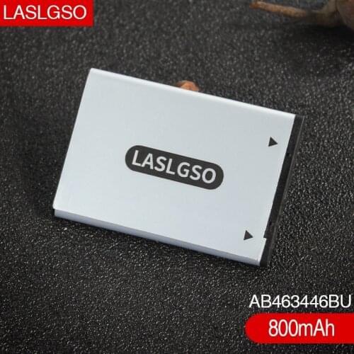 2pcs/1lot Good Quality 800mAh AB463446BU Phone Battery for C512 X208 1258 1250 S3030 E3100 S5150 X210 X200 X160 S208 F519