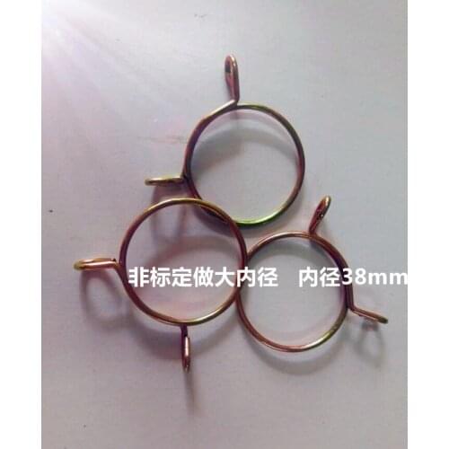 Custom 20pcs 6-20mm Motorcycle Scooter ATV Fuel Line Hose Tubing Spring Clips Clamps Motorcycle accesspries free shipping