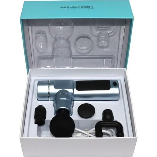 2021 Mini Pocket Massage Gun Deep Tissue Relaxation Body Muscle Massage Gun For Fitness Use Dropshipping
