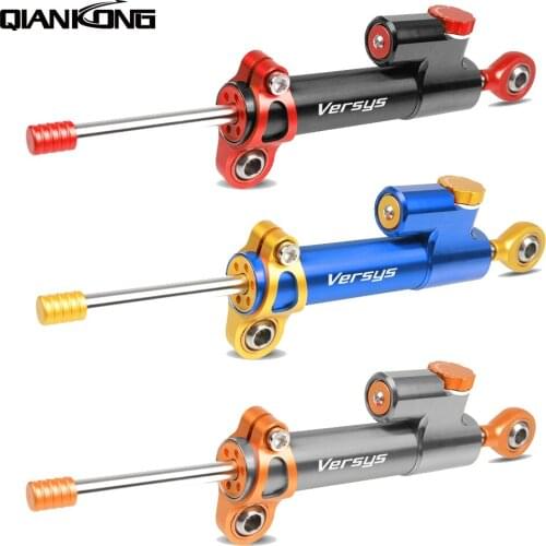 Motorcycle Aluminum Steering Stabilizer Damper for KAWASAKI VERSYS 650 cc Versys 1000 ABS Versys 1000 LT ABS Versys-X