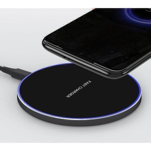 Wireless Charger Doogee N100 N20 Y9 Plus S90 S95 Pro Cubot P30 R15 Pro Qi Charger Charge Dock Charging Pad Receiver Clear Case