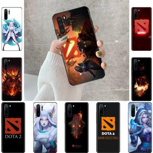 Game Dota 2 Logo Phone Case For Huawei honor Mate P 9 10 20 30 40 Pro 10i 7 8 a x Lite nova 5t