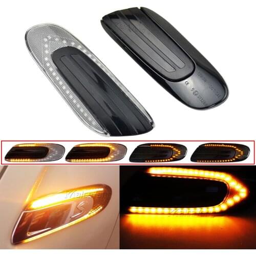 For Mini Cooper F55 F056 2014 F57 2016 Dynamic Led Repeater Blinker Indicator Flowing Side Marker Lights Turn Signal Lamps